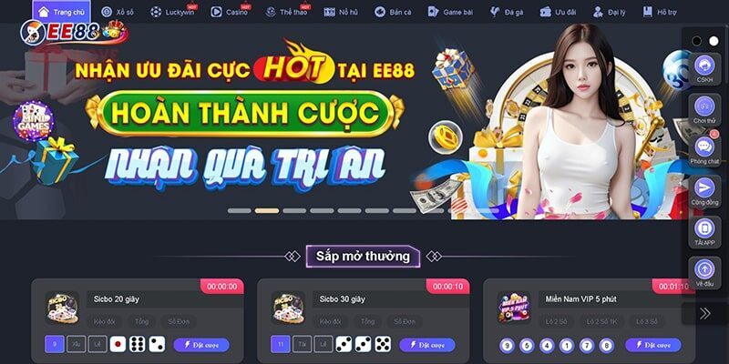 Giới Thiệu Ee88 - Top 1 Nhà Cái Đón Đầu Thị Trường Cá Cược Việt Nam